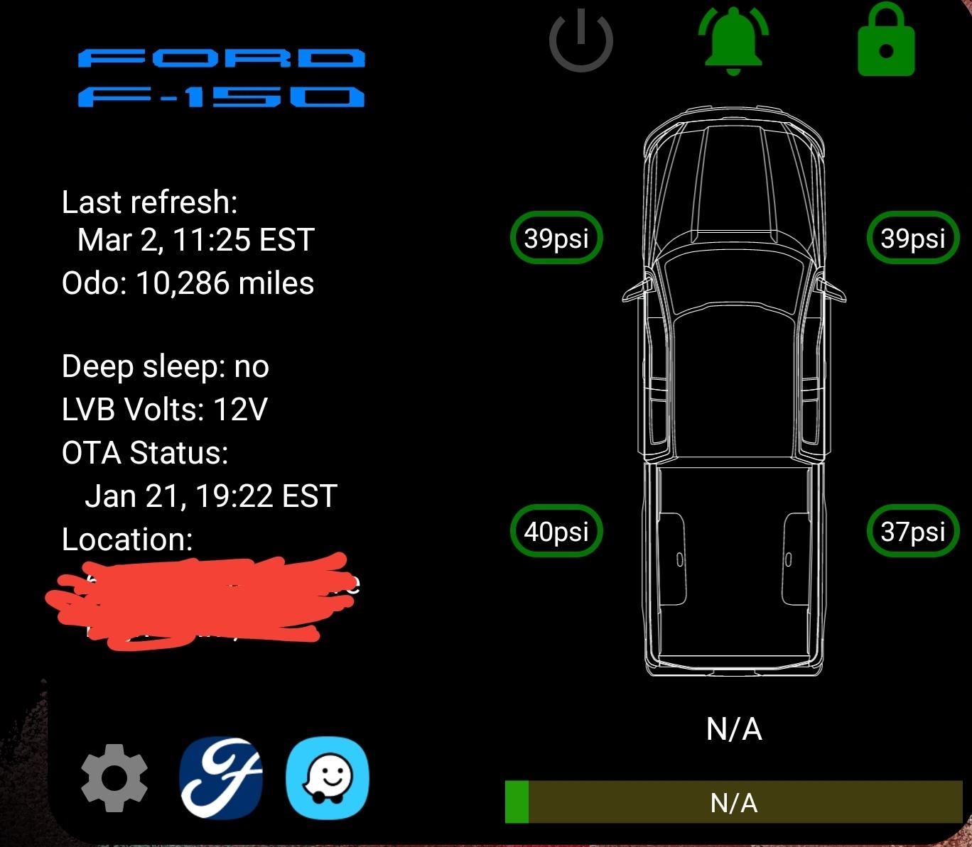 Ford F-150 Lightning Android widget Screenshot_20220302-113225_One UI Home