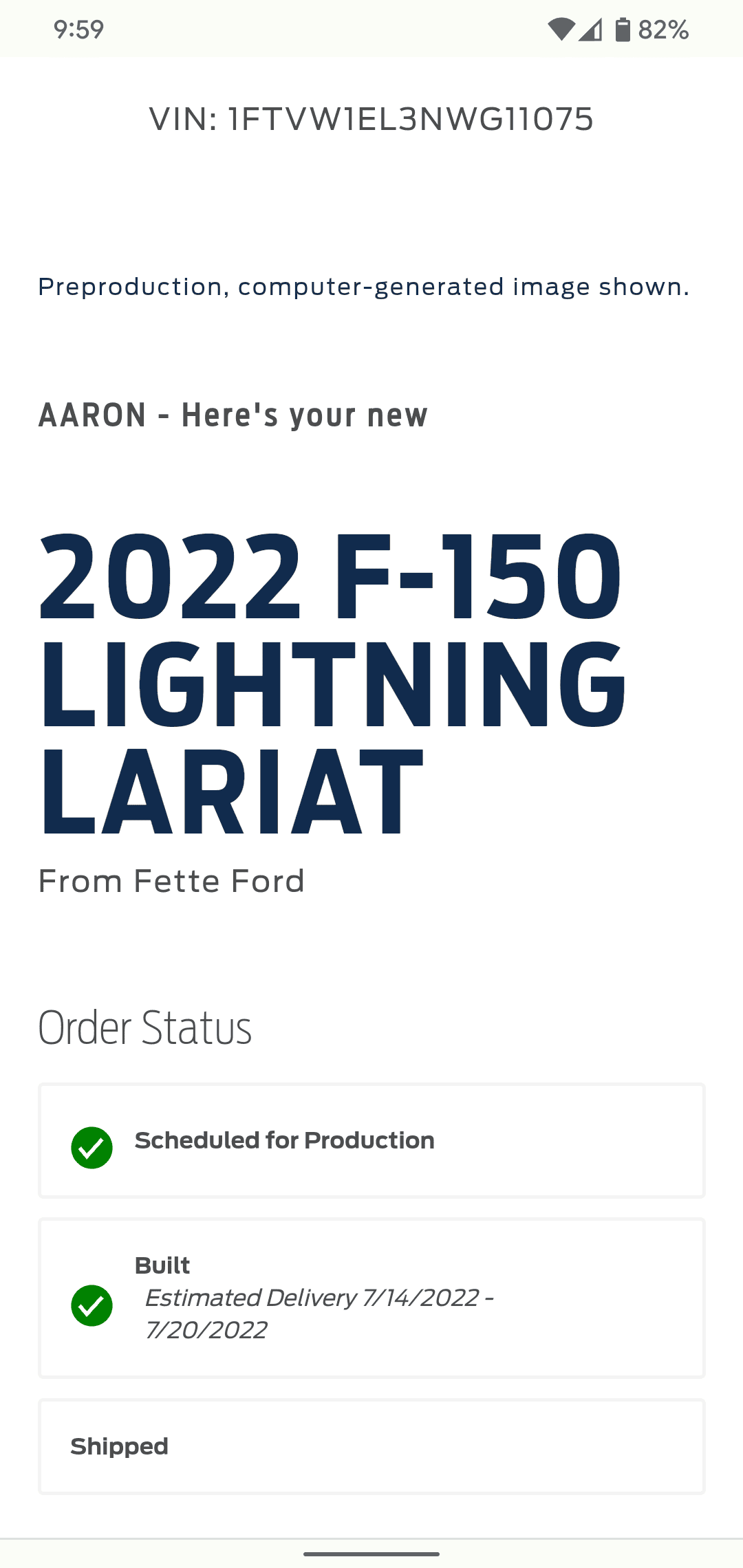 Ford F-150 Lightning ✅  6/13 Lightning Build Week Group Screenshot_20220707-095907