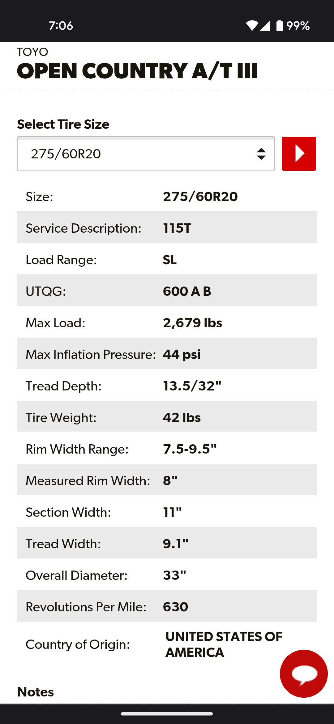 Ford F-150 Lightning Stock tires - AS XL vs AT SL??? Screenshot_20220914-070629