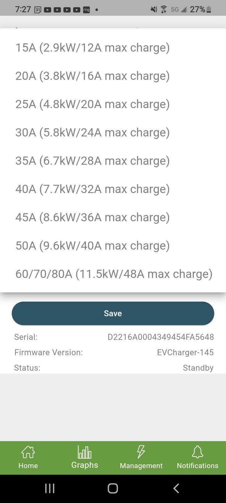 Ford F-150 Lightning Just INSTALLED: L2 48A EVSE from Amazon - getting prepped for incoming Lightning Screenshot_20221009-192742