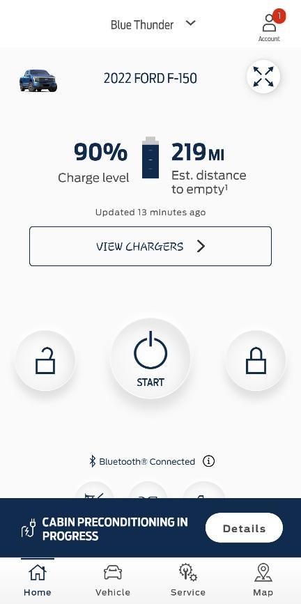 Ford F-150 Lightning Preconditioning settings and results Screenshot_20221018-054327_FordPass
