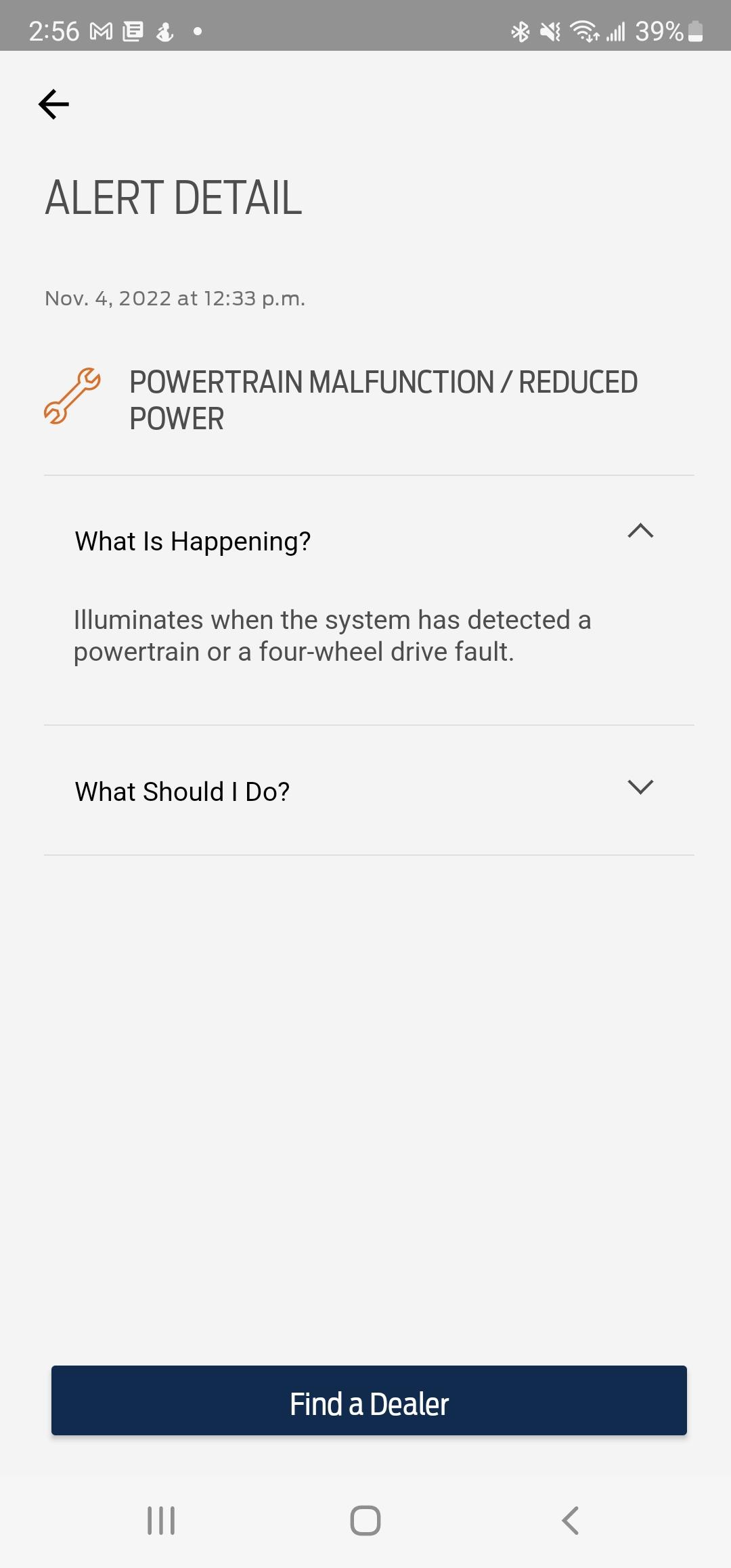 Ford F-150 Lightning Powertrain Malfunction/ Reduced Power Screenshot_20221104-145629_FordPass