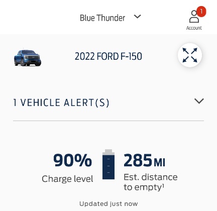 Ford F-150 Lightning Priority Update: 22-PU-1009-MIL-DTE Calculation Screenshot_20221217-054946_FordPass