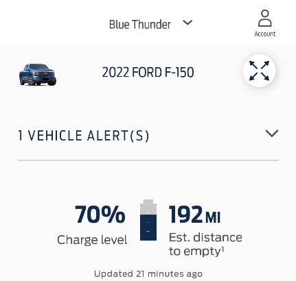 Ford F-150 Lightning Priority Update: 22-PU-1009-MIL-DTE Calculation Screenshot_20221217-070514_FordPass