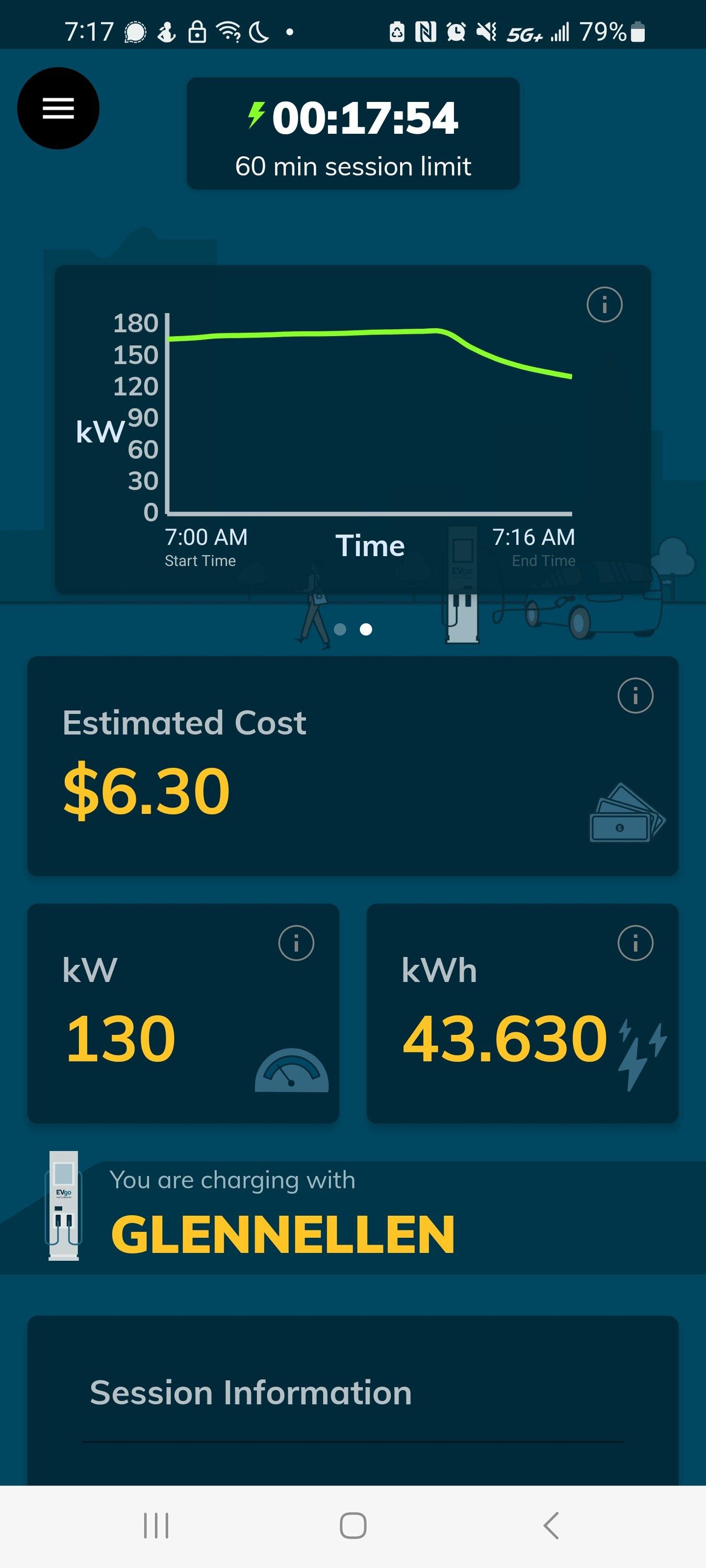 Ford F-150 Lightning Tips for improving the charging experience (Electrify America) Screenshot_20230224_071739_EVgo Charger