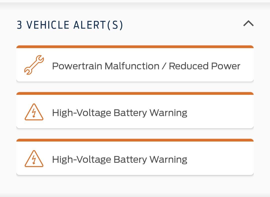 Ford F-150 Lightning 8/15 Update: Unacceptable response from Ford on Powertrain malfunction and high voltage battery warnings Screenshot_20230812_114528_FordPass