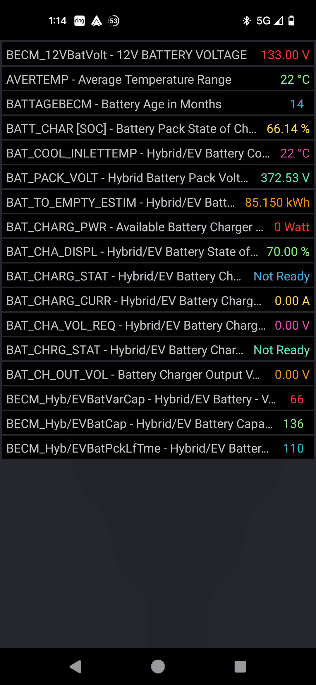 Ford F-150 Lightning CSP-23B57 for High Voltage Battery Notice Screenshot_20231002-131442