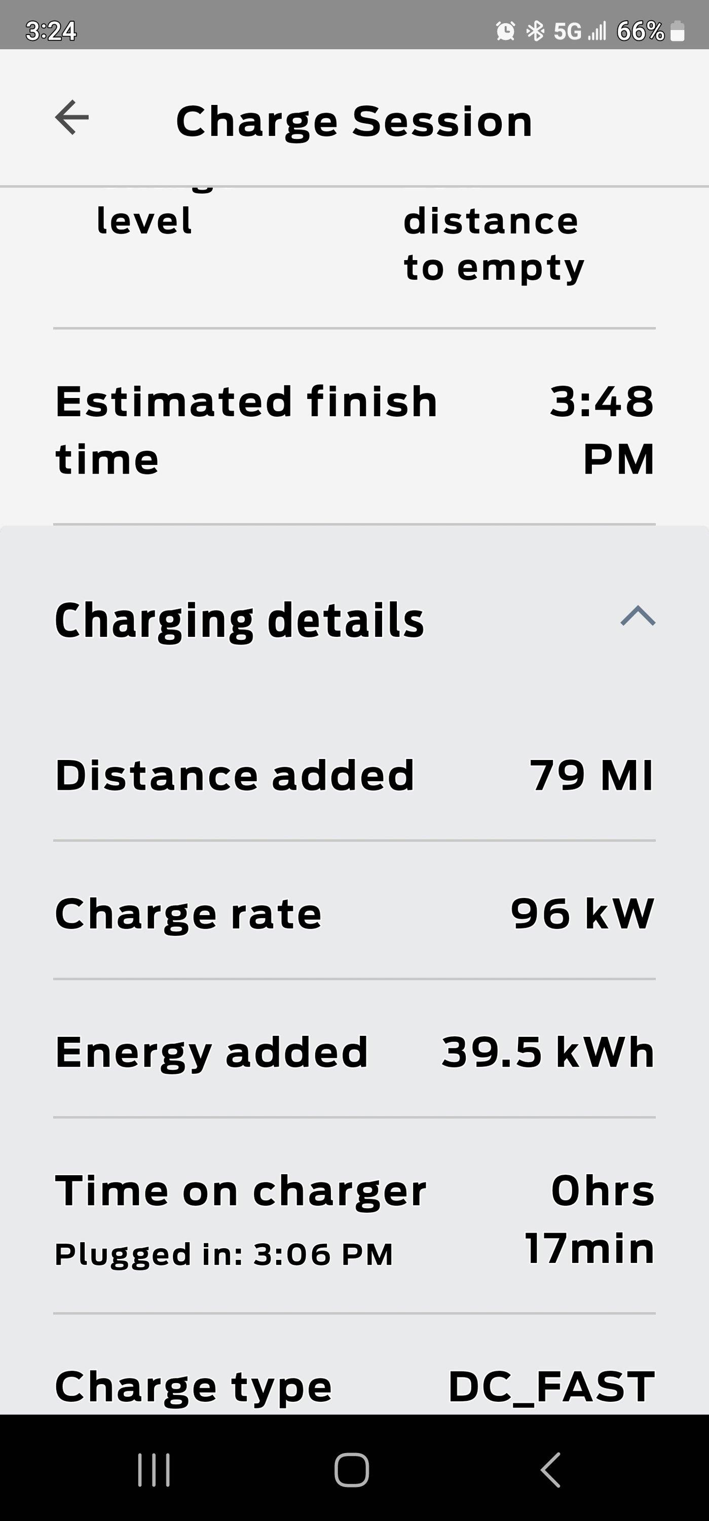 Ford F-150 Lightning First Road Trip - Charging Questions Screenshot_20231022_152432_FordPass