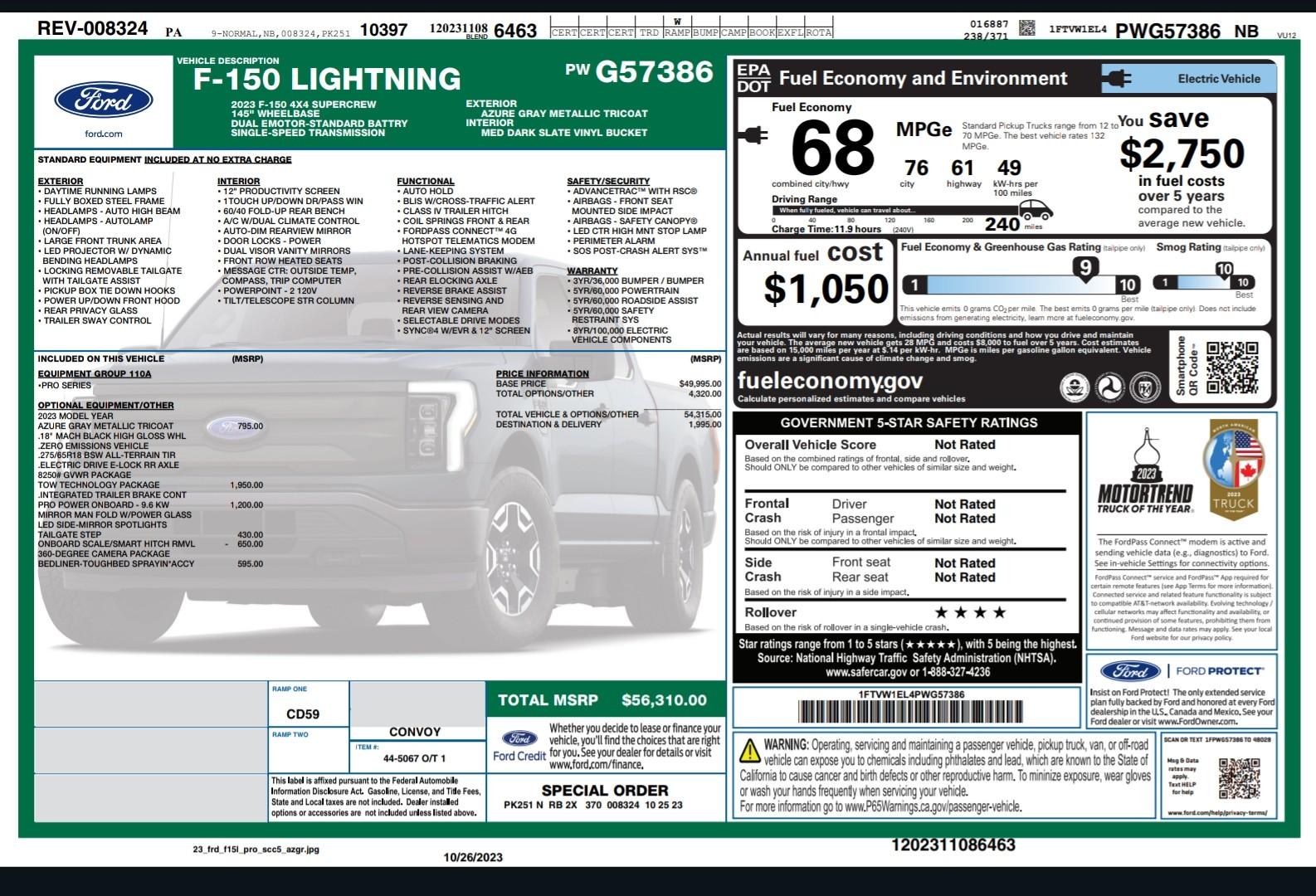 Ford F-150 Lightning ✅ 11/06/2023 Lightning Build Week Group (MY2023) Screenshot_20231026_073909_Drive