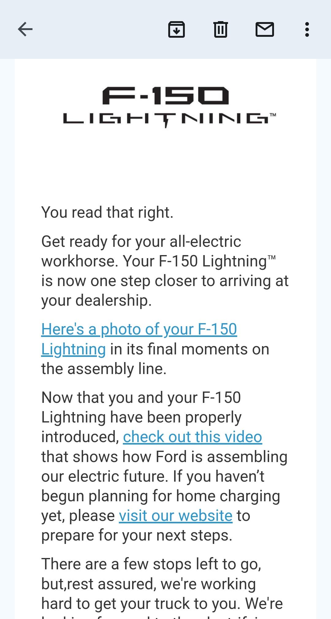 Ford F-150 Lightning ✅ 8/21/2023 Lightning Build Week Group (MY2023) Screenshot_20231027-145900_Gmail