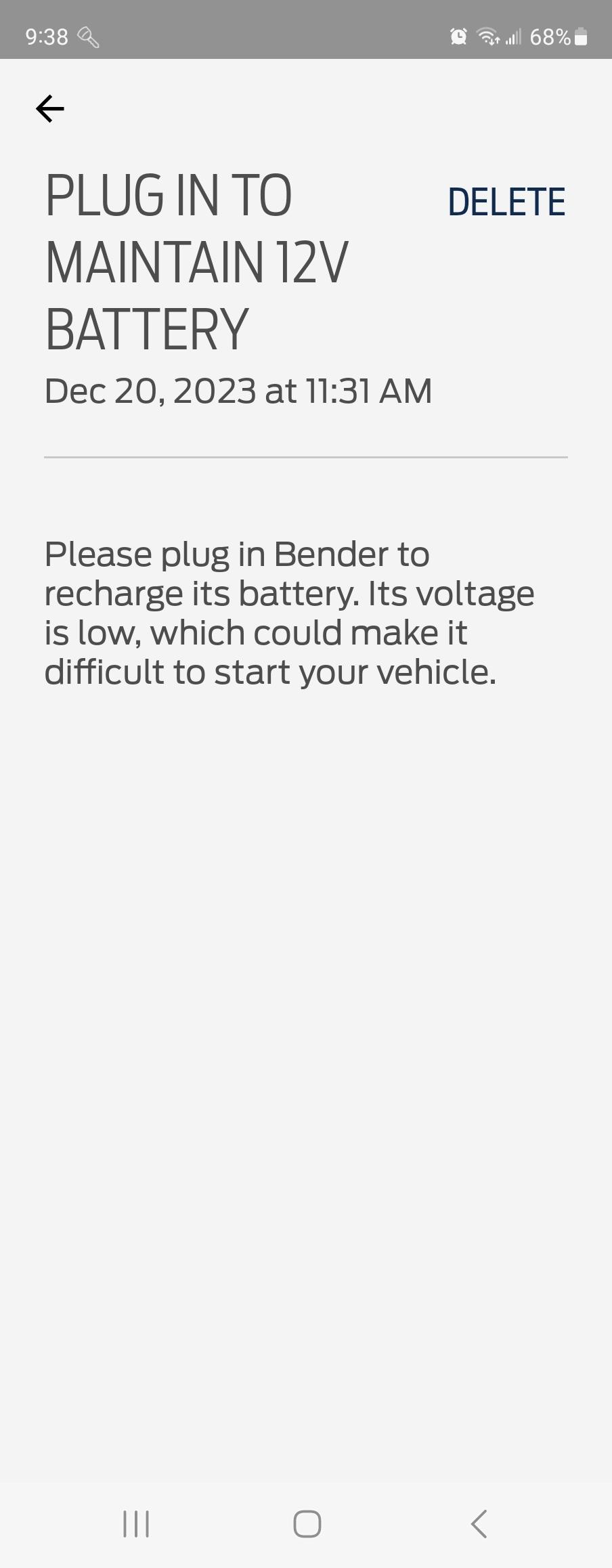 Ford F-150 Lightning Top battery off to 90% every day? Screenshot_20231226_213854_FordPass