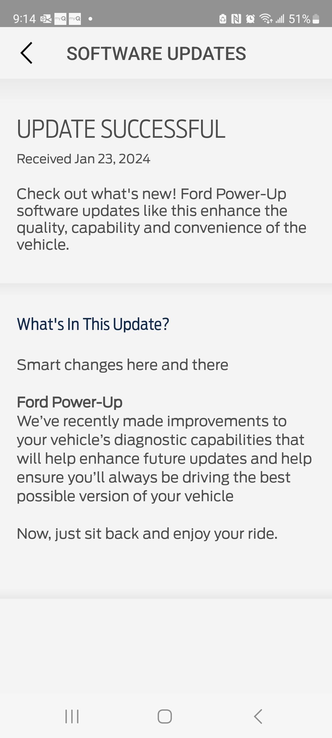 Ford F-150 Lightning Power-Up: Smart Changes: Improvements to your vehicle diagnostics Screenshot_20240124_211404_FordPass