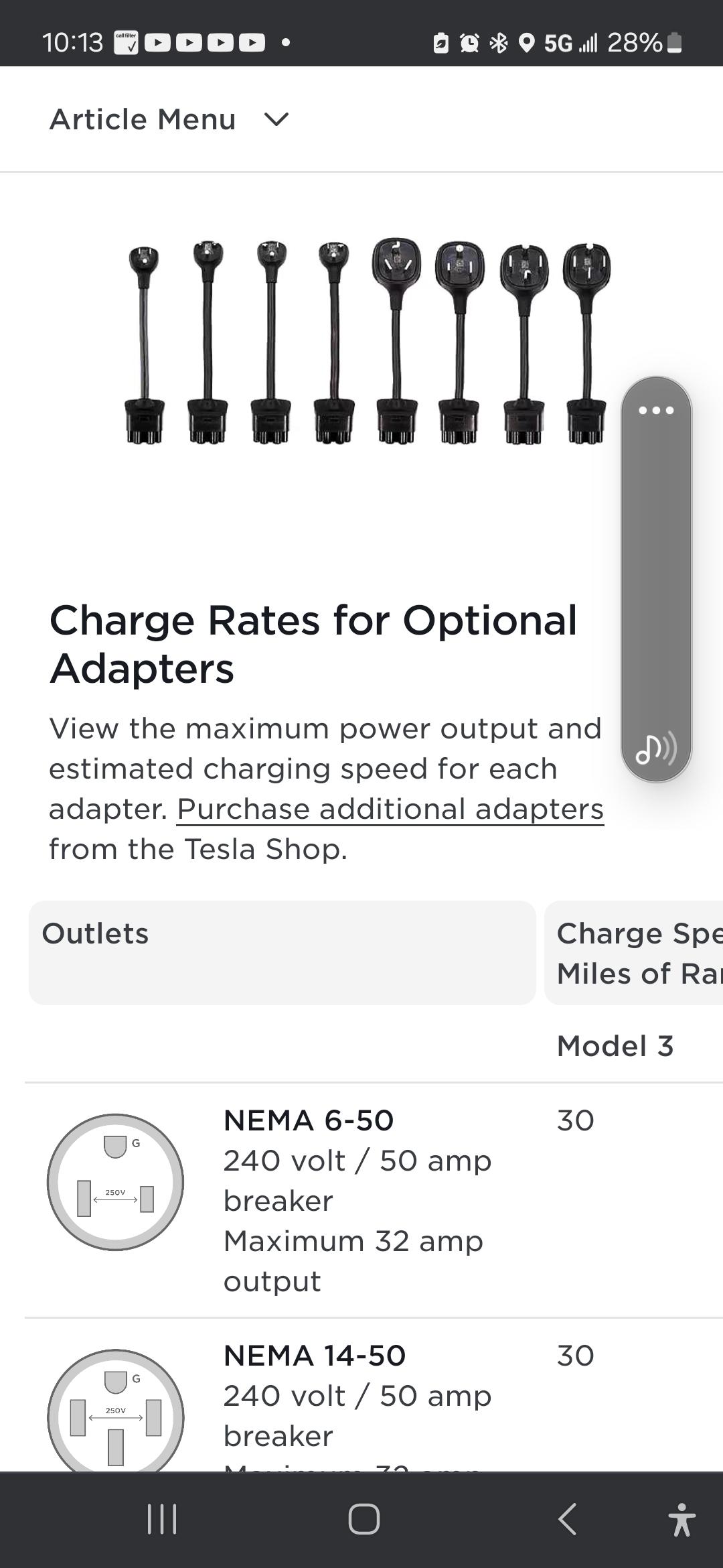 Ford F-150 Lightning How to adjust charge rate amp draw? Screenshot_20240205_101351_Chrome