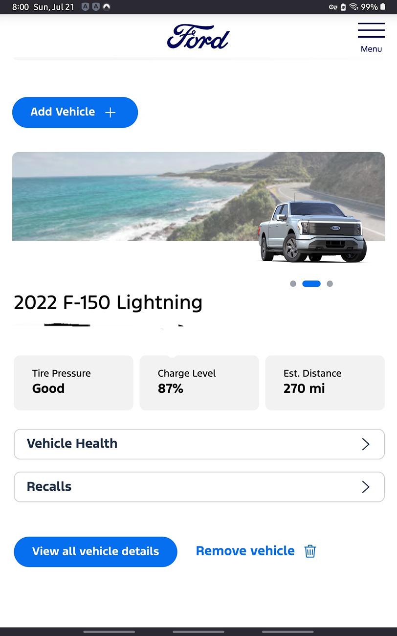 Ford F-150 Lightning How can I force an update? Screenshot_20240721_200044_Firefox