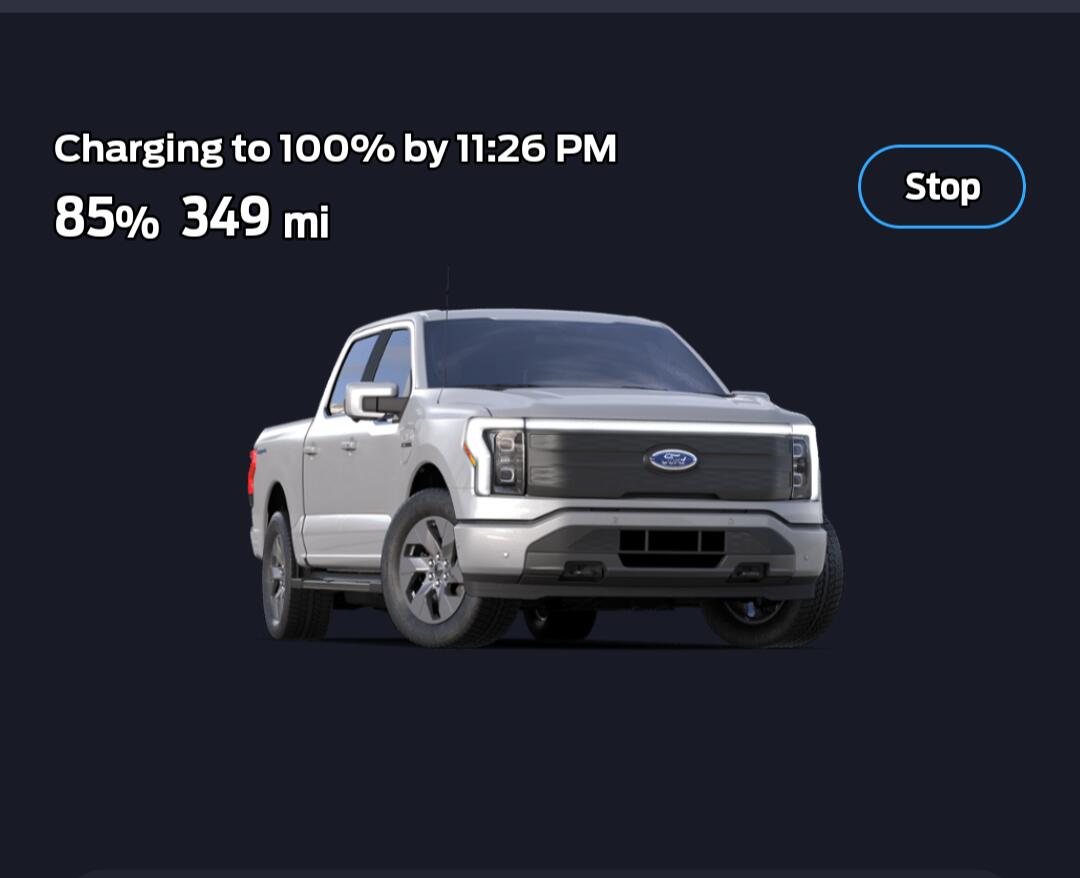 Ford F-150 Lightning Battery issue at 100% only 298 miles Screenshot_20241114-204218