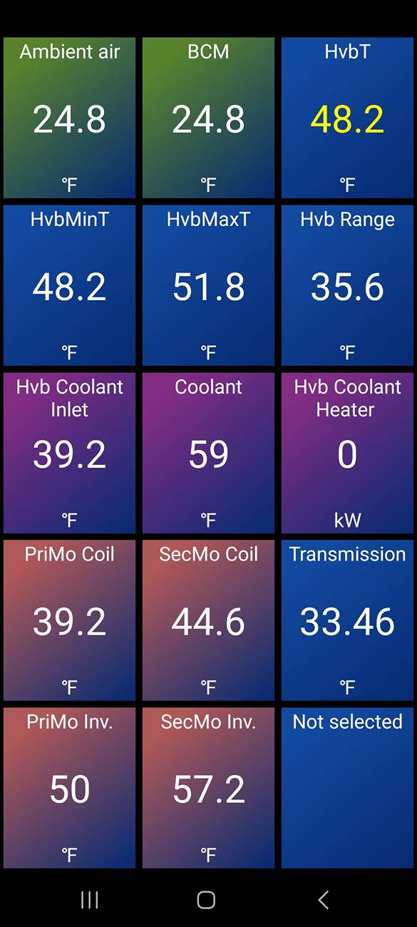 Ford F-150 Lightning Cold Cold Weather tips Screenshot_20241223_222506