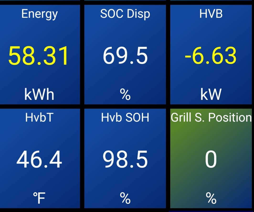 Ford F-150 Lightning Intentional cold soak -15 Screenshot_20250122_192104