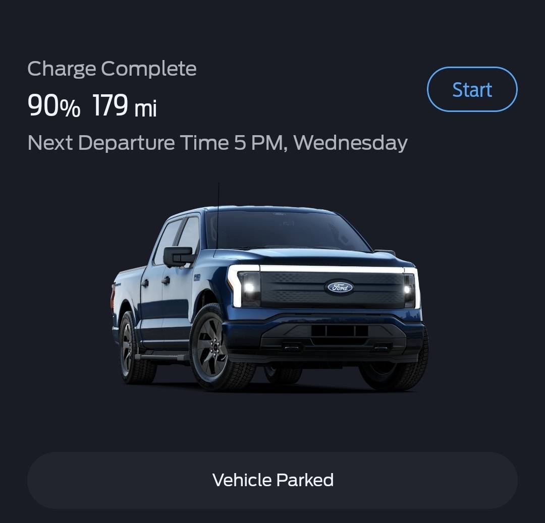Ford F-150 Lightning I'm calling that a bad sign. Estimated range down 20% in 3 months Screenshot_20250323_064916_FordPass