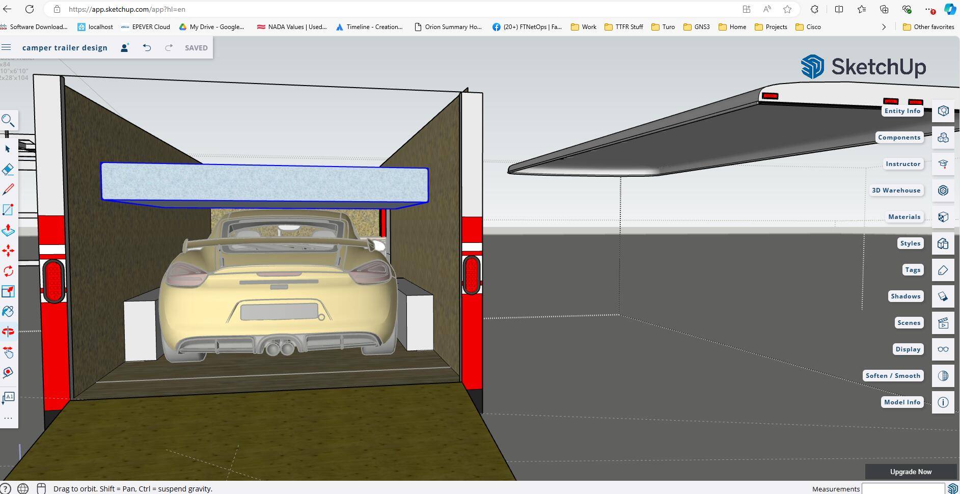 Ford F-150 Lightning Mobile Overlanding Charging station build with Victron this time sketchup car carrier