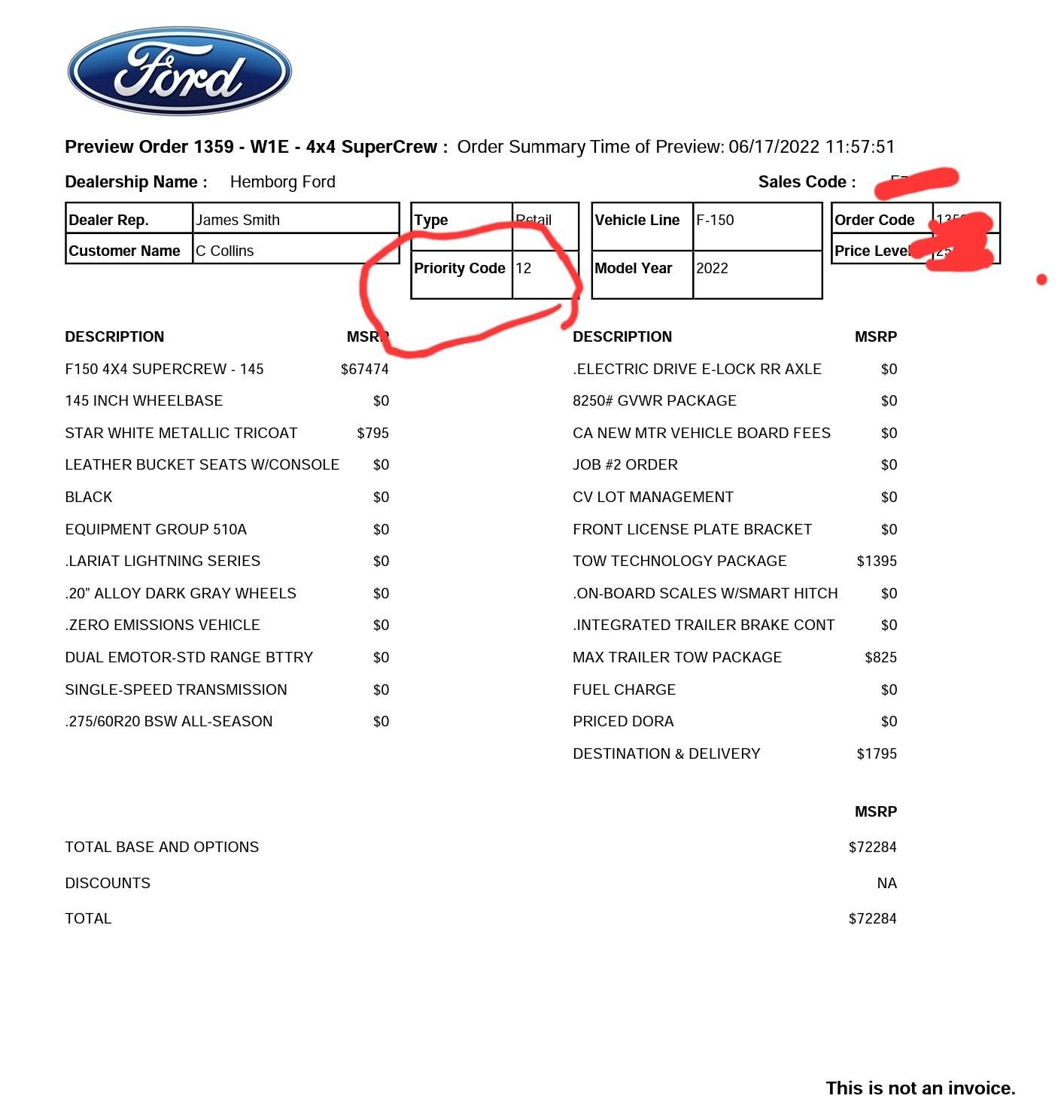 Ford F-150 Lightning Wave 7 Orders & Allocations --Phone Call from Dealer SmartSelect_20220618-224110_Adobe Acrobat