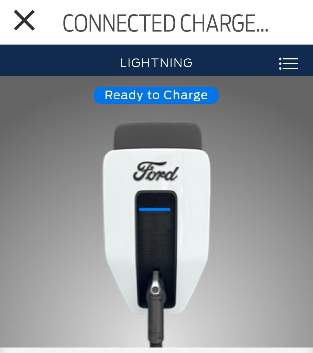 Ford F-150 Lightning Charge Station Pro Stops after a few minutes SmartSelect_20240216_131806_FordPass