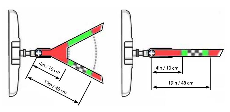 Ford F-150 Lightning Pro Trailer Backup Assist sticker installation diagram