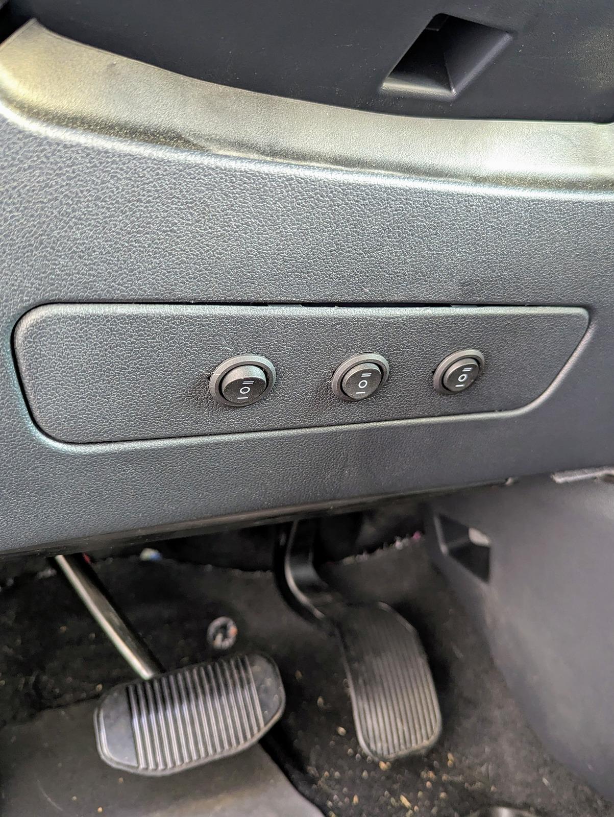 Ford F-150 Lightning Fog lights and ditch lights with backlighting, switches, and canbus integrated controls Switches complete