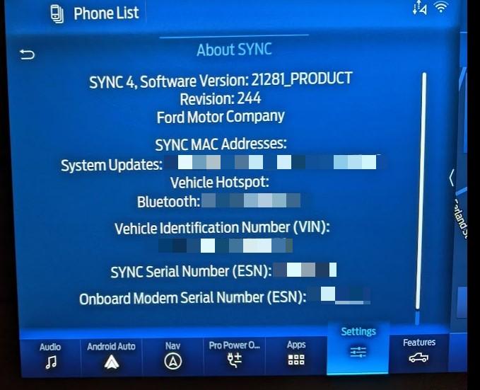 Ford F-150 Lightning 2021+ F-150 FORScan List / Database / Spreadsheet ? sync update