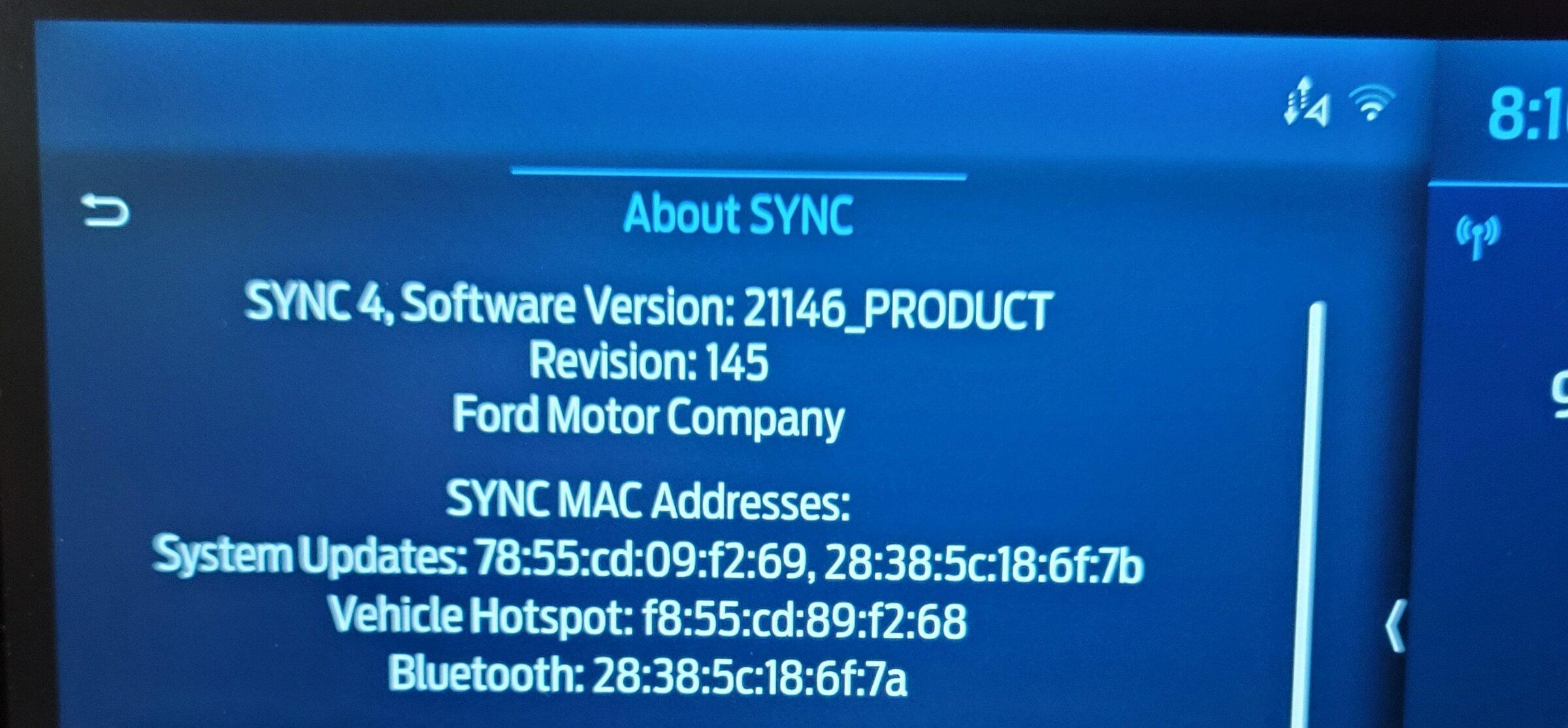 Ford F-150 Lightning Power-Up 2.3.0 OTA rolling out Sync Version