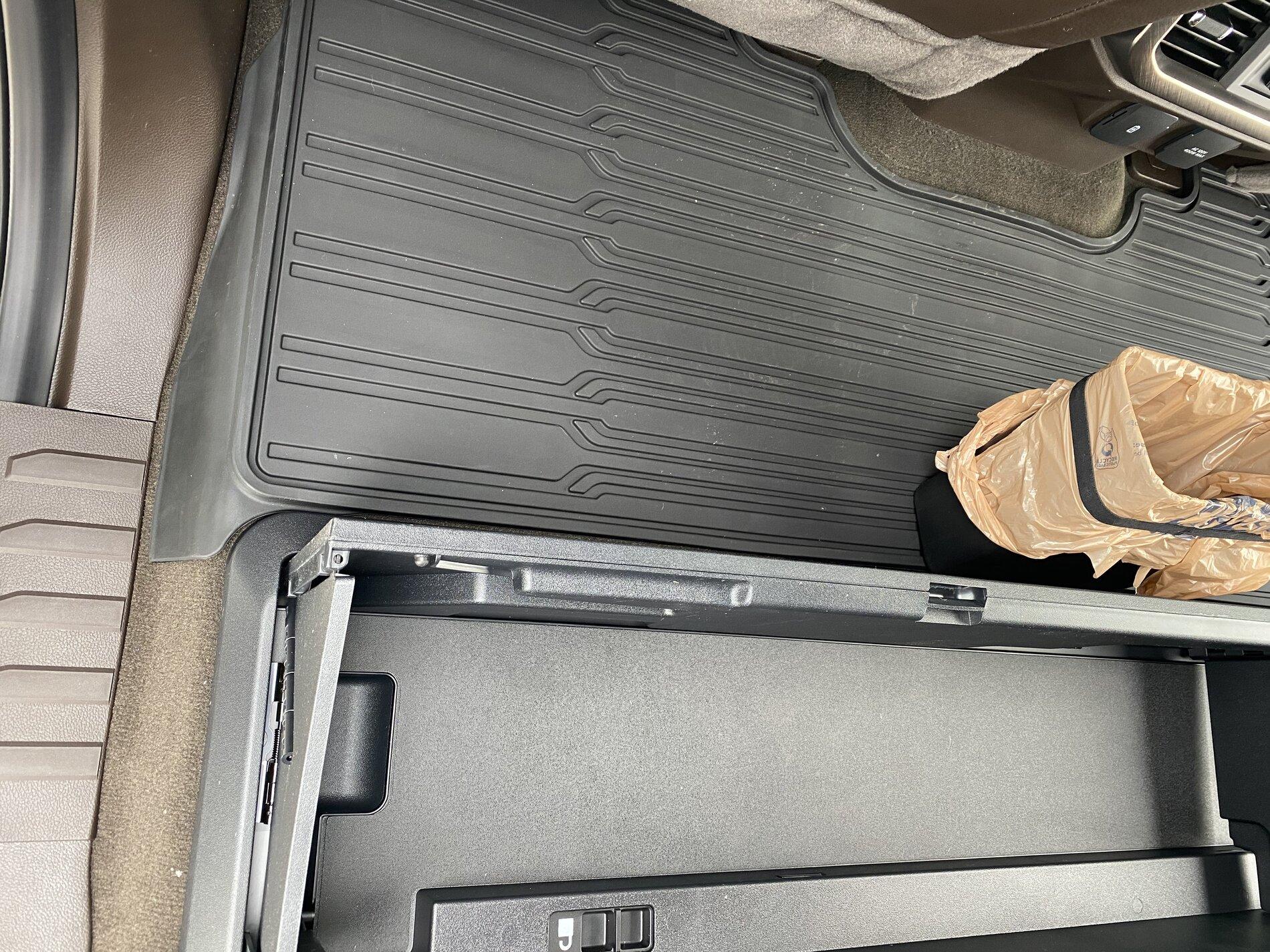 Ford F-150 Lightning Factory Tray Style Floor Liner Pics? Under Seat Storage? tempImagesNfjW2