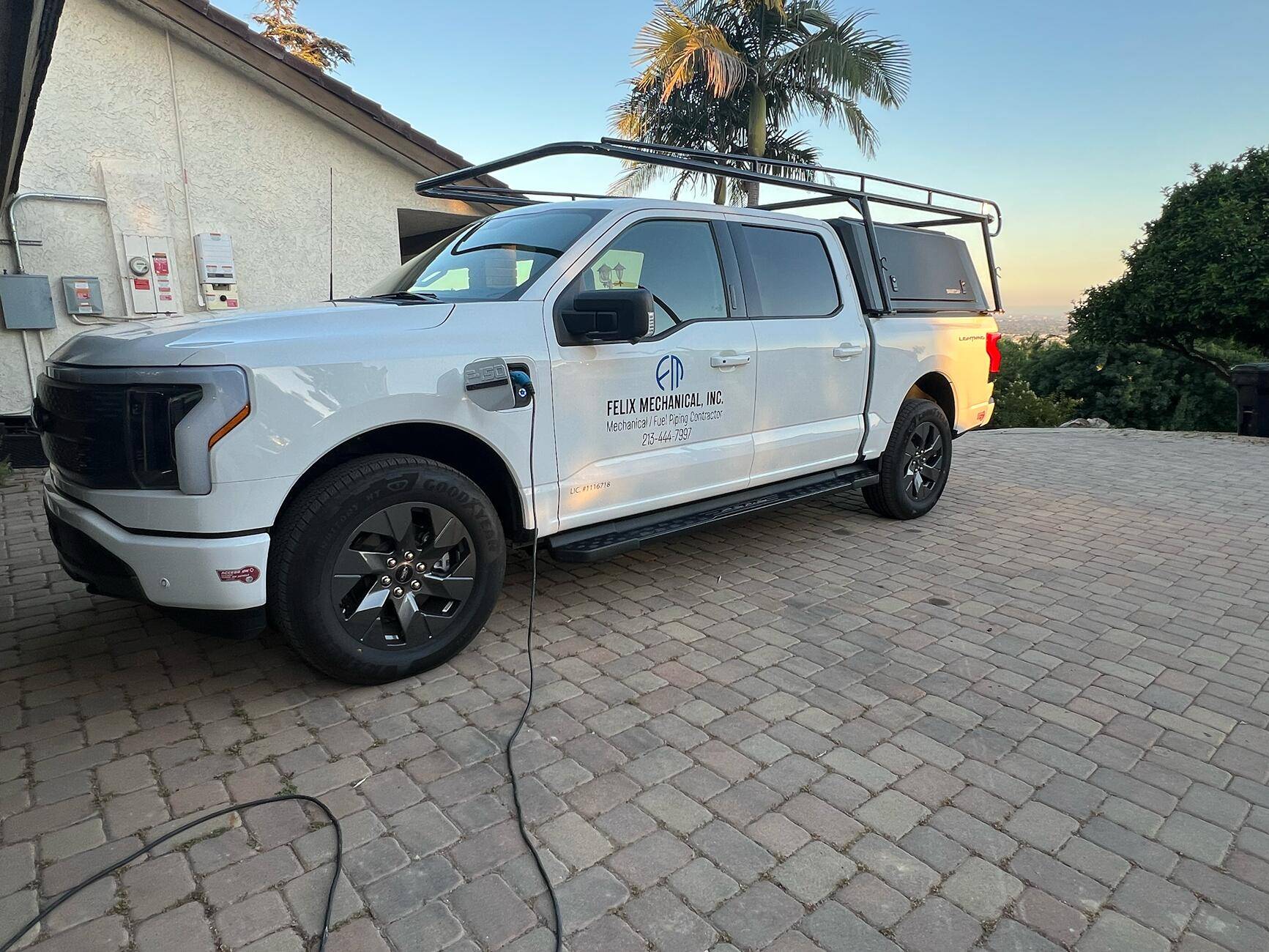 Ford F-150 Lightning Ford Lightning Pro Power Onboard failure on the last weld of the project tempImagezQ0PcM