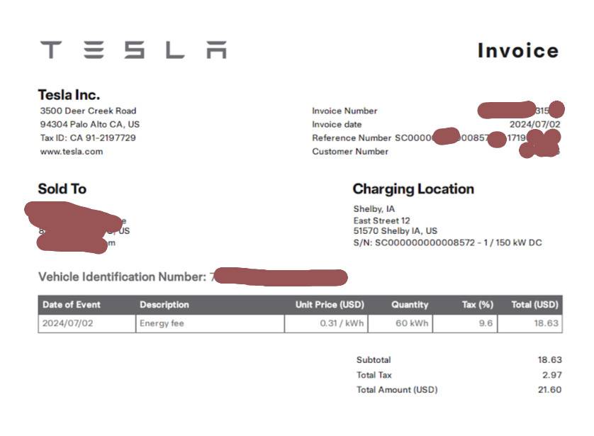 Ford F-150 Lightning Blue Oval charges vs Tesla charge via app TeslaInvoice