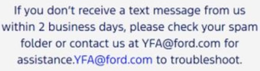 Ford F-150 Lightning Cross Border Charging Issues text message within 2 days