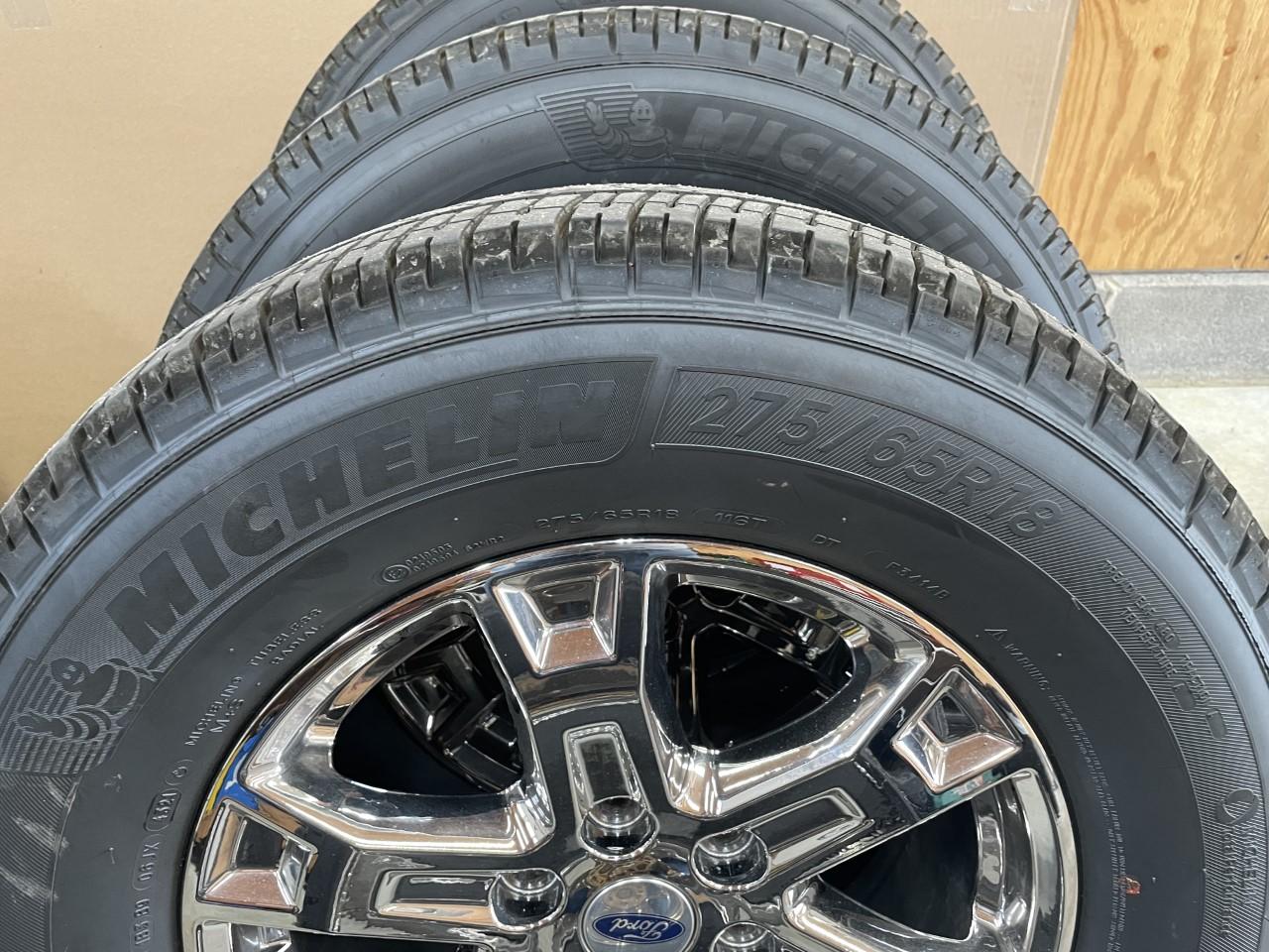 Ford F-150 Lightning F-150 New Chrome Takeoff Wheels & Tires TPMS Included $800 thumbnail_IMG_9640