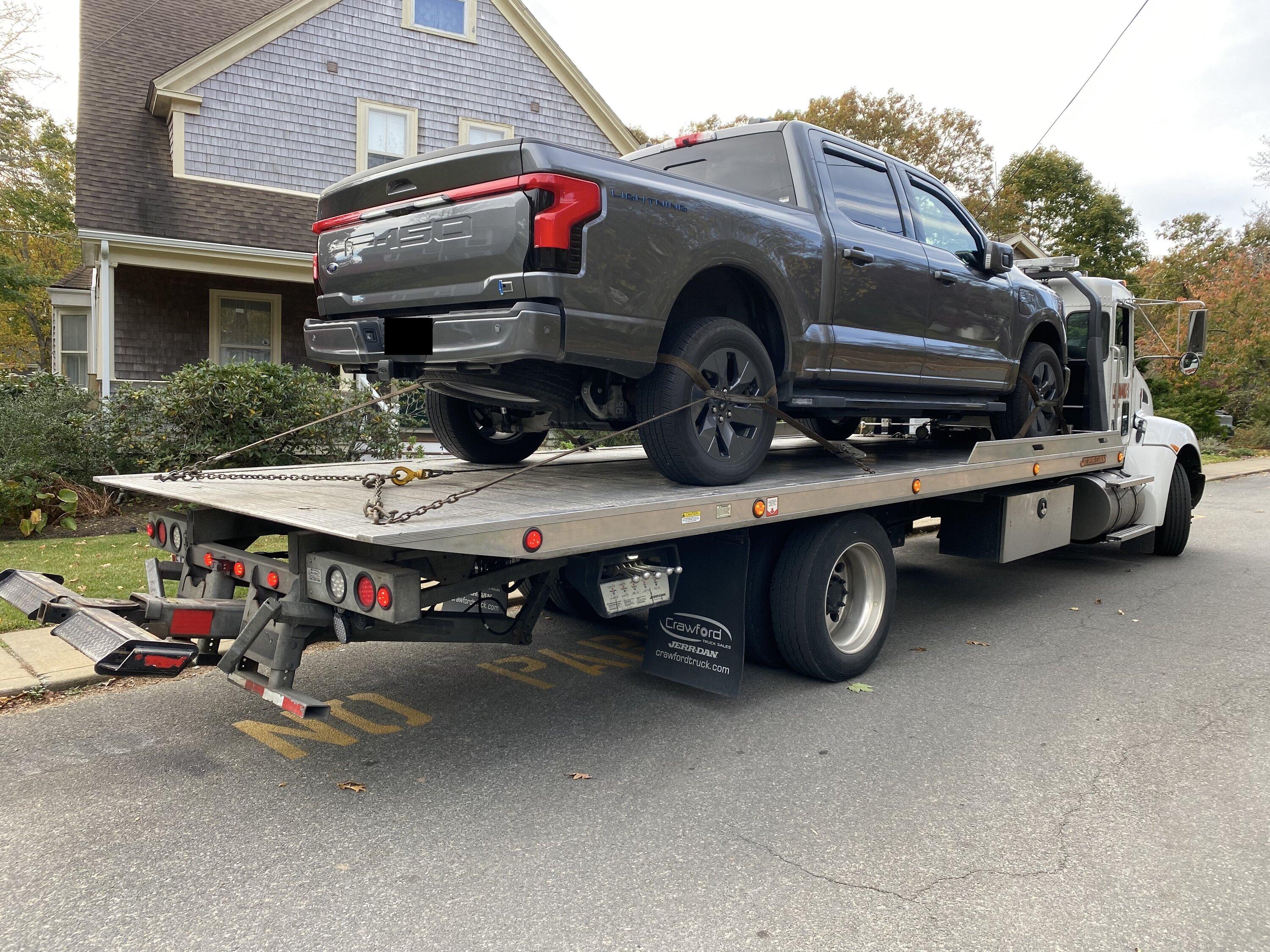 Ford F-150 Lightning Powertrain Malfunction/ Reduced Power tow