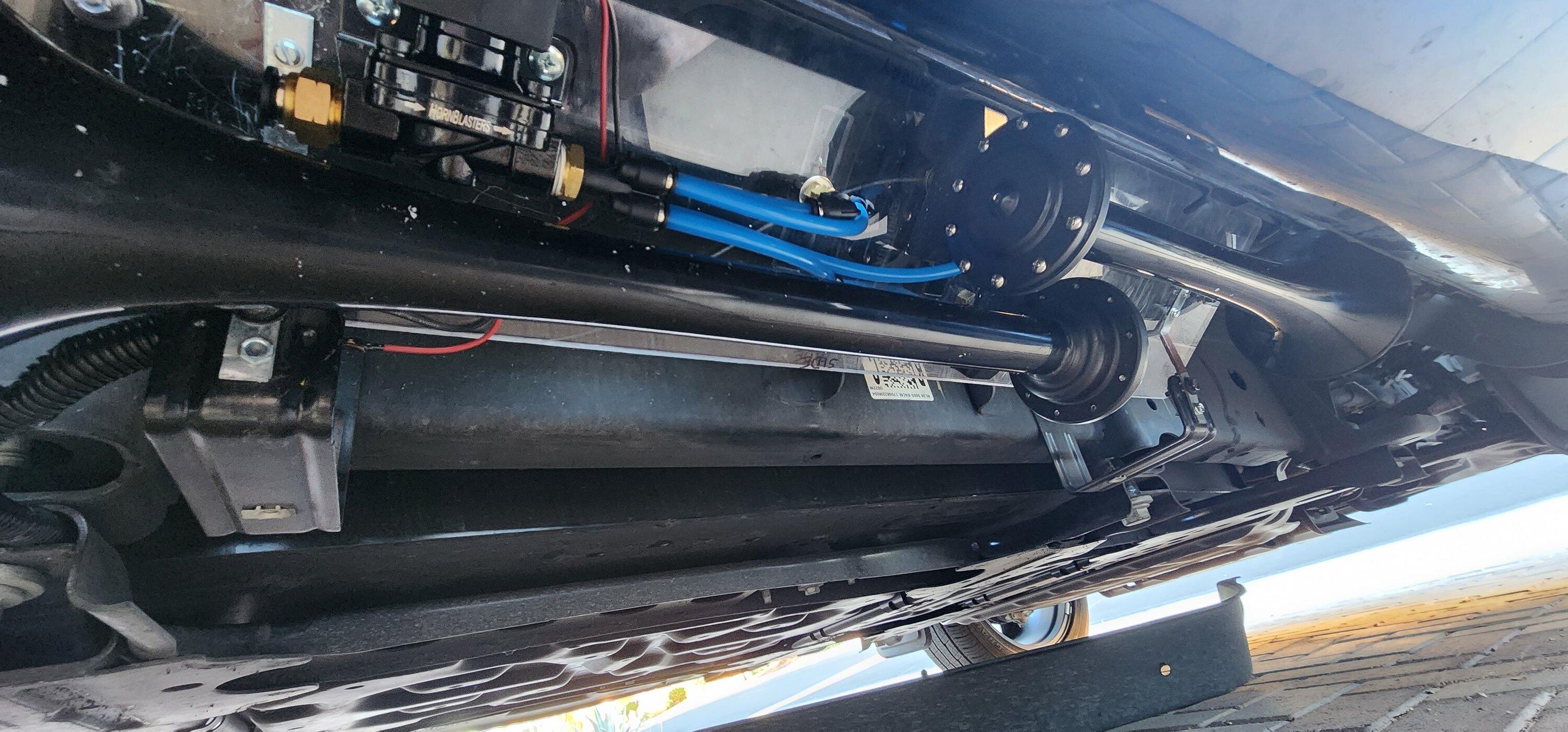 Ford F-150 Lightning “NIGHTMARE EDITION TRAIN HORN” Setup- 147.7 dB for the F150 Lightning Train Horn on side