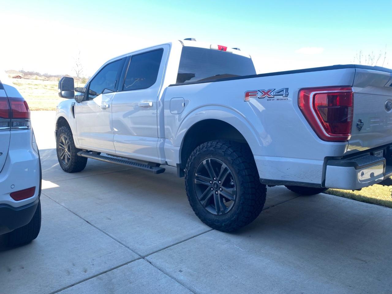 Ford F-150 Lightning New Nitto Recon Grappler truck