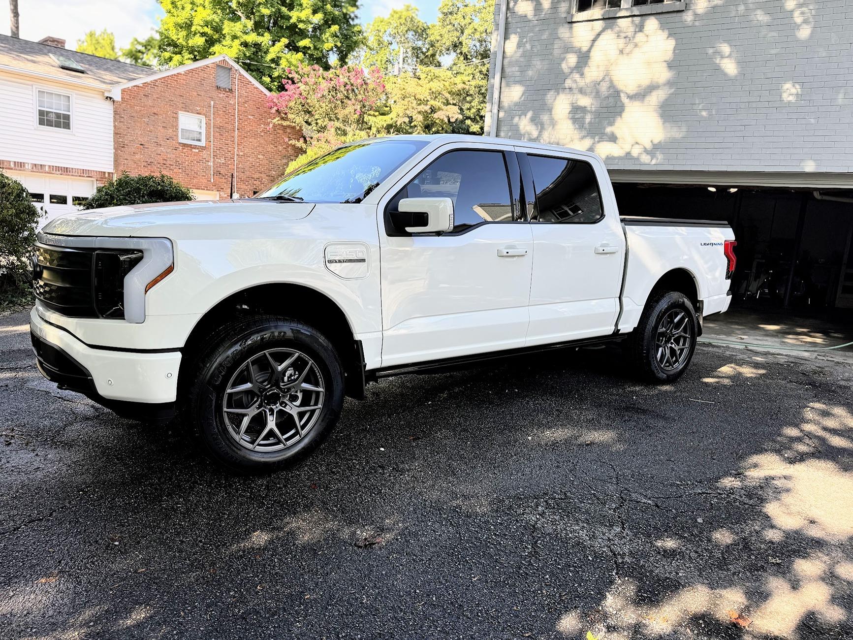 Ford F-150 Lightning Max Range Wheelset! 20" Venomrex 601 w/ OEM Goodyear EV Tires truck