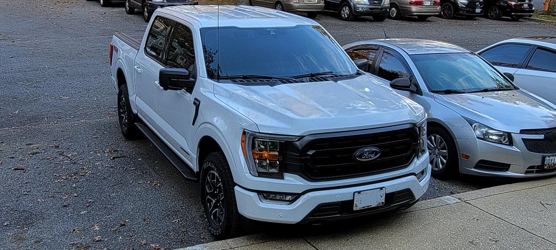 Ford F-150 Lightning Tinting windows? Truck tint front