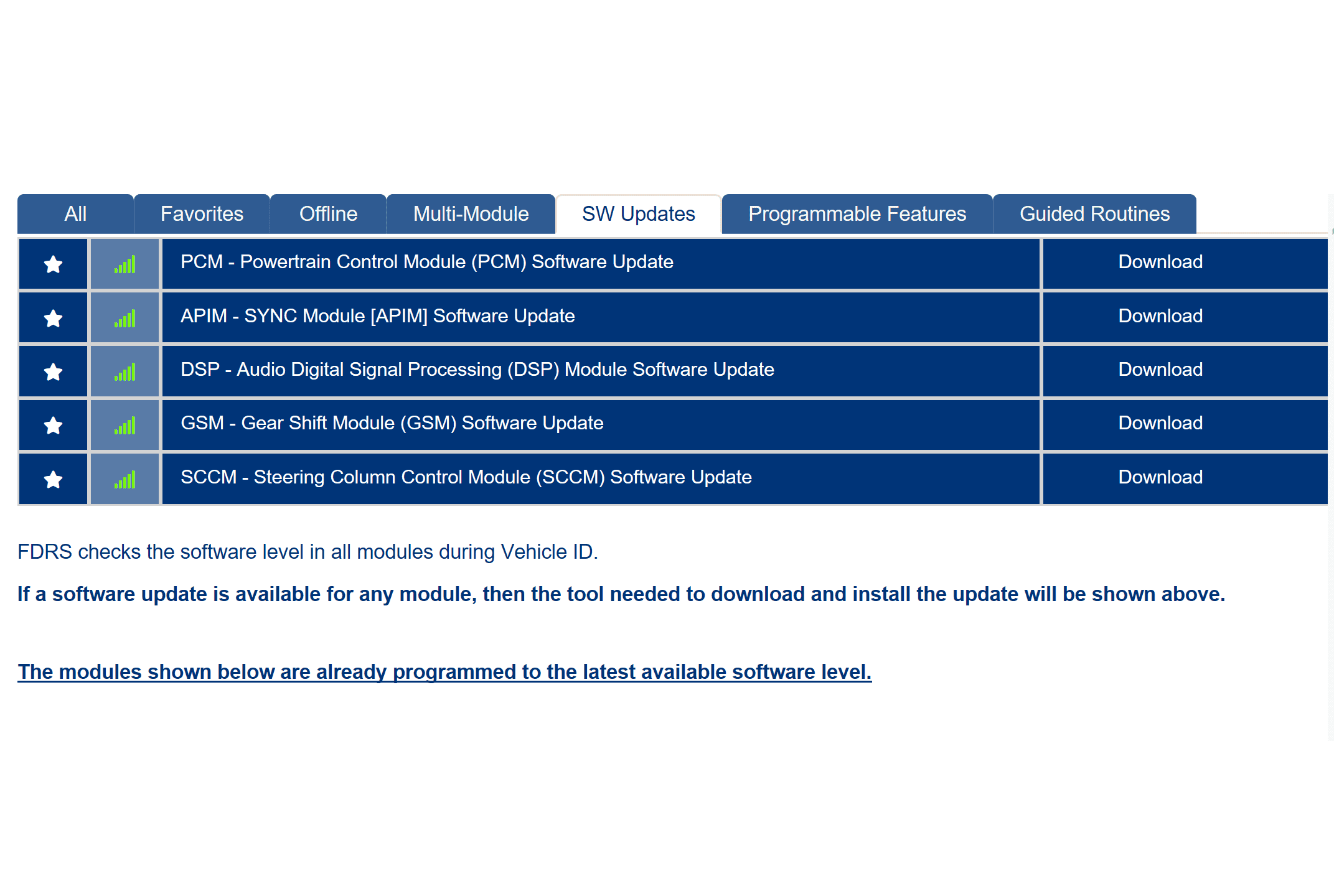 Ford F-150 Lightning ECU module programming guide using FDRS Untitled