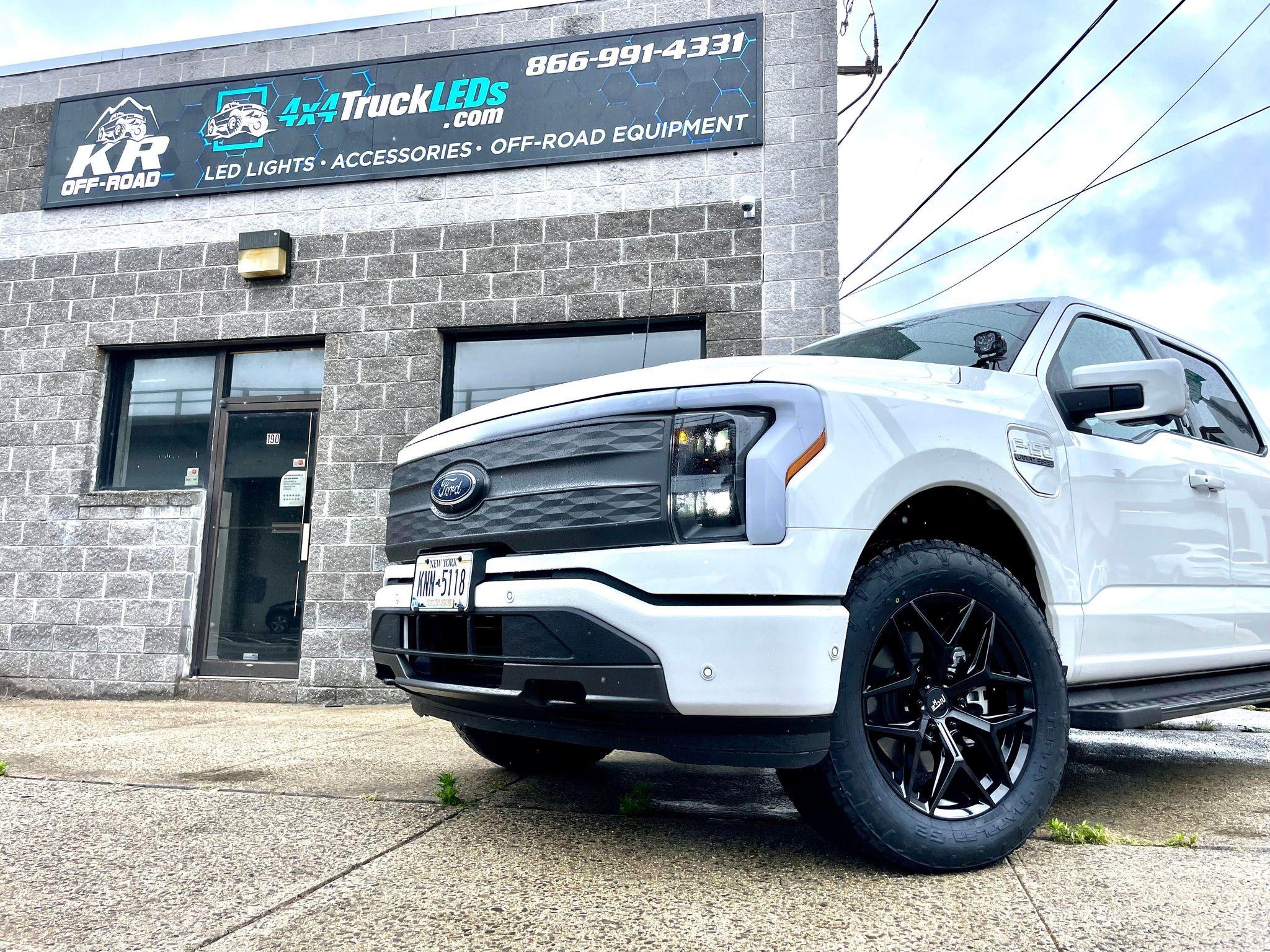 Ford F-150 Lightning Niche Vice Wheels & Nitto Terra Grappler G2 Tires on F-150 Lightning Wheels1