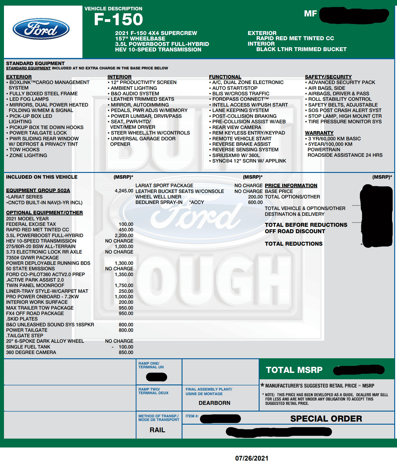 Ford F-150 Lightning ECU module programming guide using FDRS WindowSticker