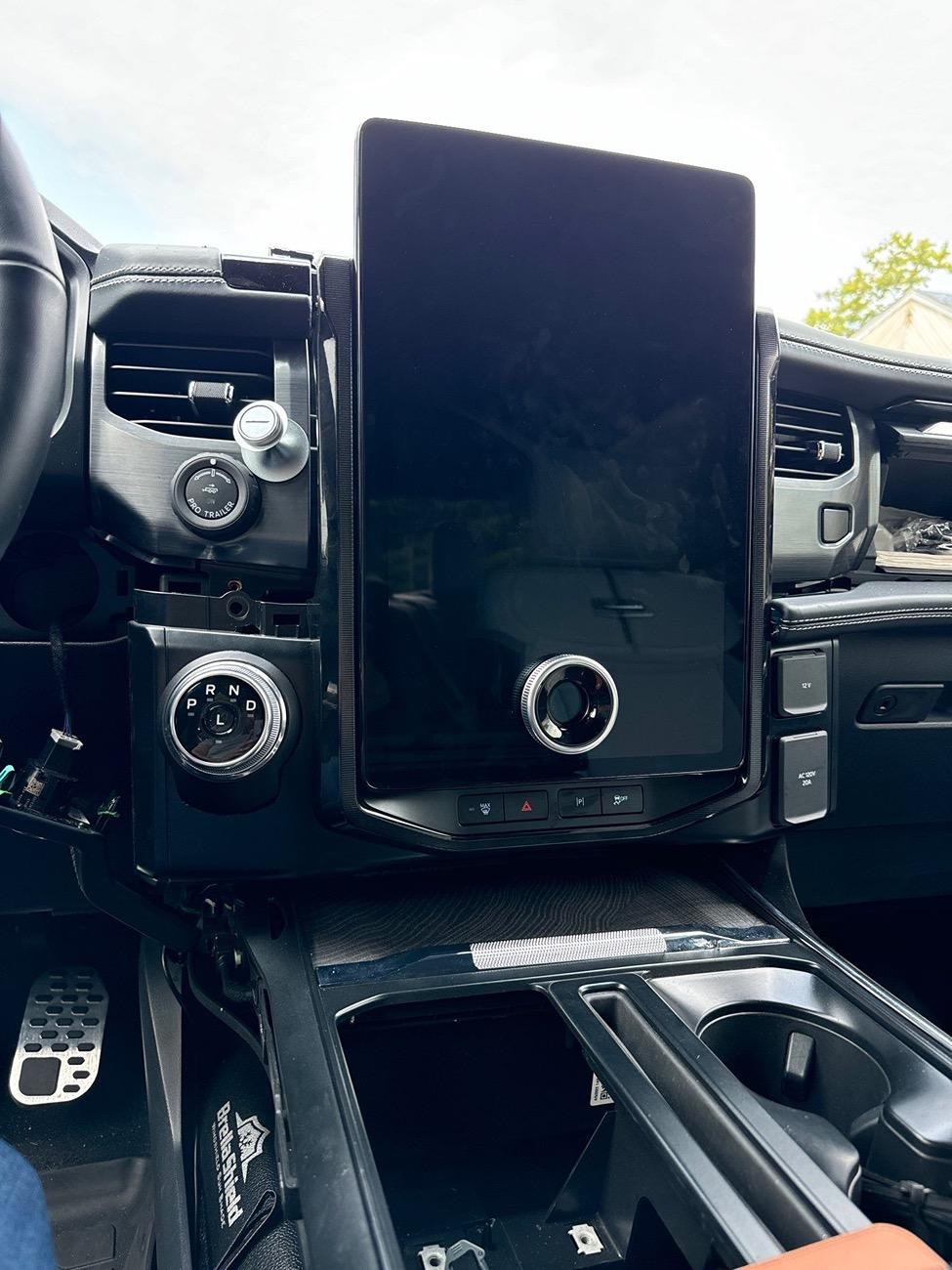 Ford F-150 Lightning Console to column shift swap mod? YTI5MjdlZjUuanBn