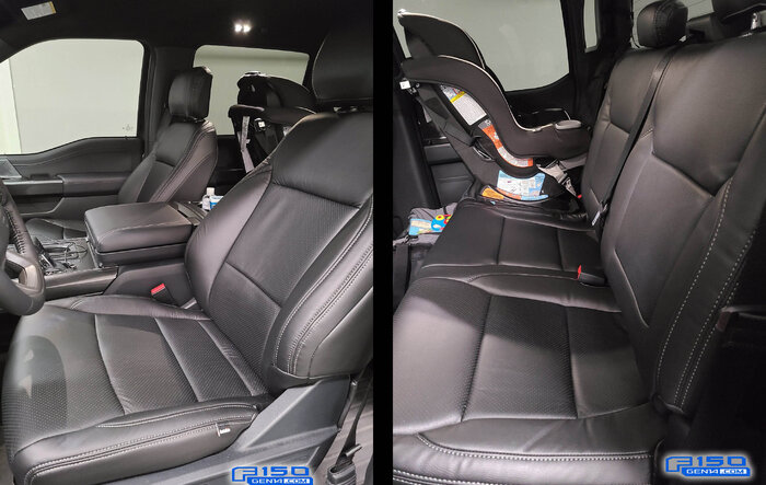 Katzkin Leather installed in 2021 F-150 (photos)