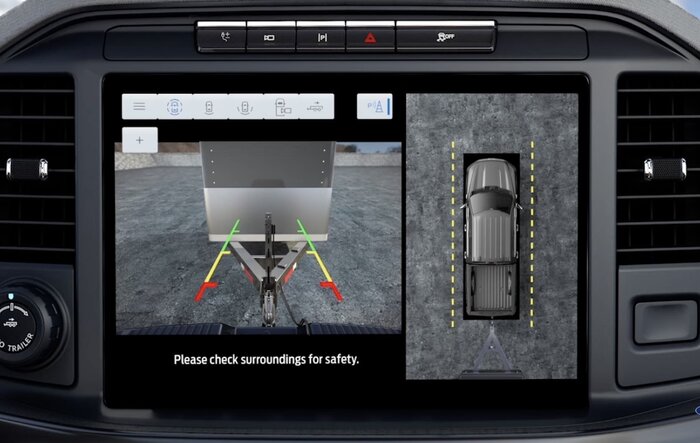 Finally a video explaining 2021 F150 Pro Backup Assist + vehicle and trailer setup