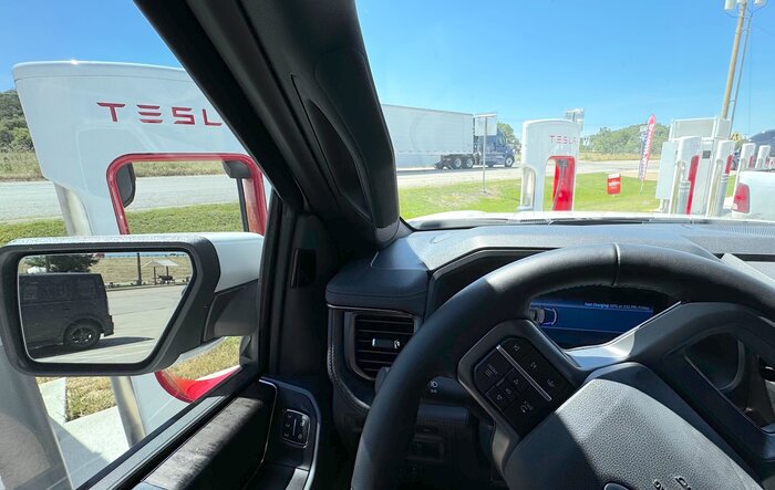 Tesla Supercharger & A2Z Typhoon Test