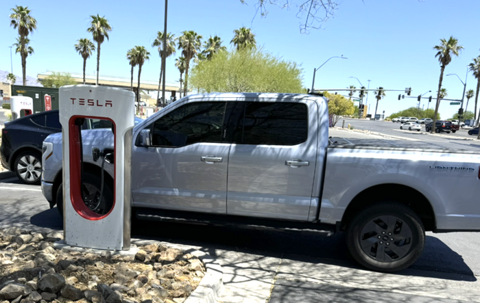 Road Trip Using Tesla Supercharger Adapter – Las Vegas, NV to Irvine, CA (and back)