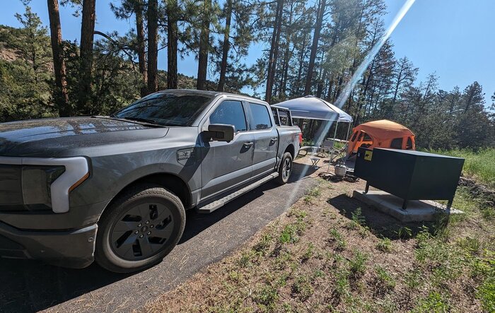 Quick Northern NM camping trip--850 miles round trip.