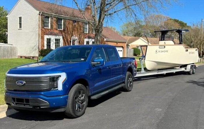 Towing 1.0 kWh/mile (7,000 lb boat)