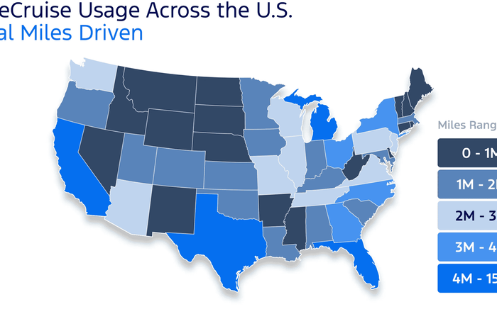 Red, White, And BlueCruise: U.S. Hands-Free Highway Driving Trends